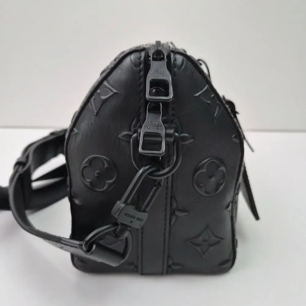 Louis Vuitton Monogram Seal City Keepall Black